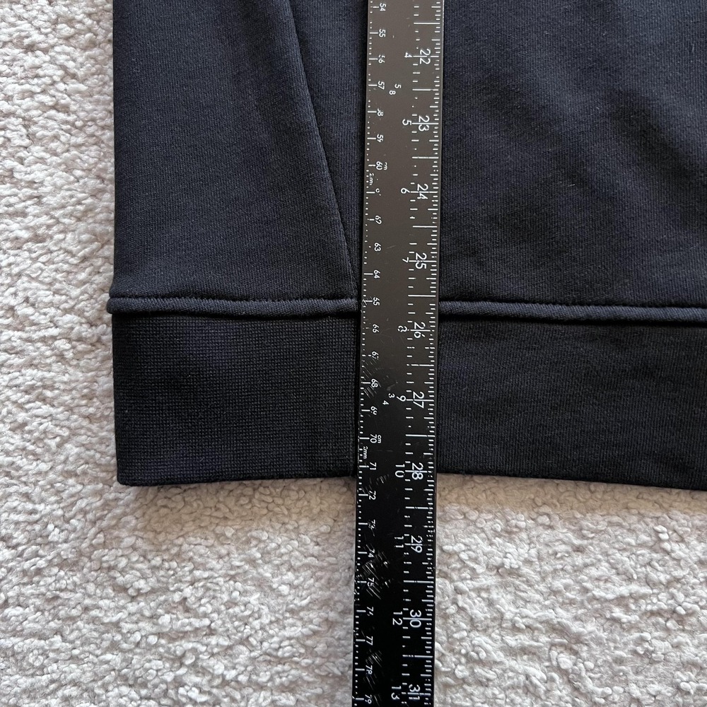 Armani Exchange Icon Logo Sweatshirt Mens XL Black Fleece Crewneck Pullover - Picture 13 of 15